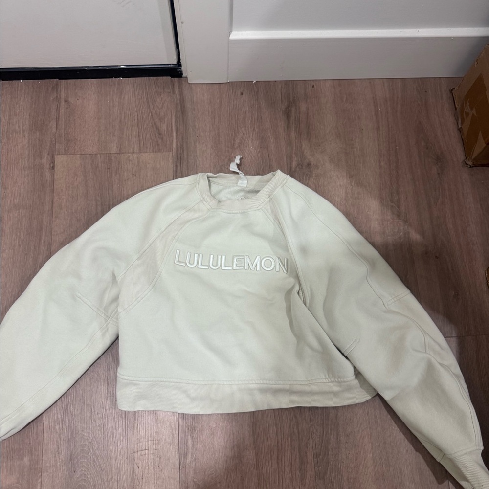 lululemon athletica White Sweatshirt